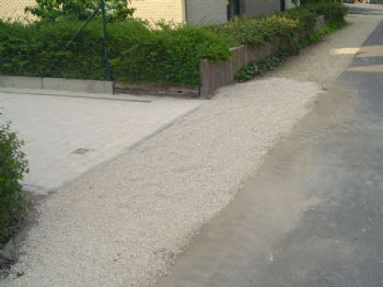 Klinker opritten